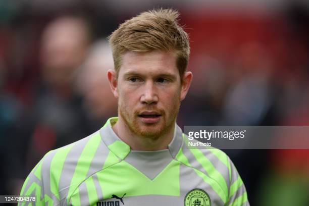 Kevin De Bruyne will miss the game tonight due to illness. (NurPhoto, Getty Images)