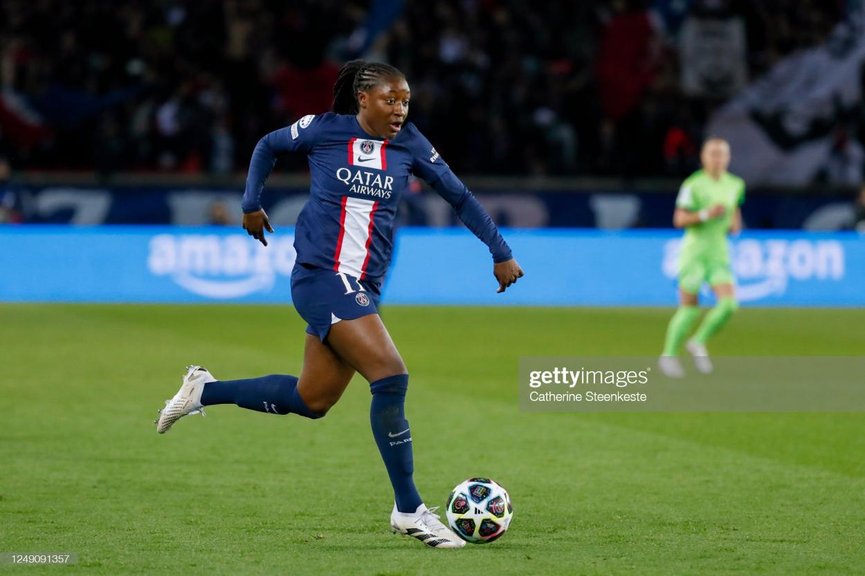 Diani has 17 goals in the French top flight this season (Photo by Catherine Steenkeste/Getty Images)