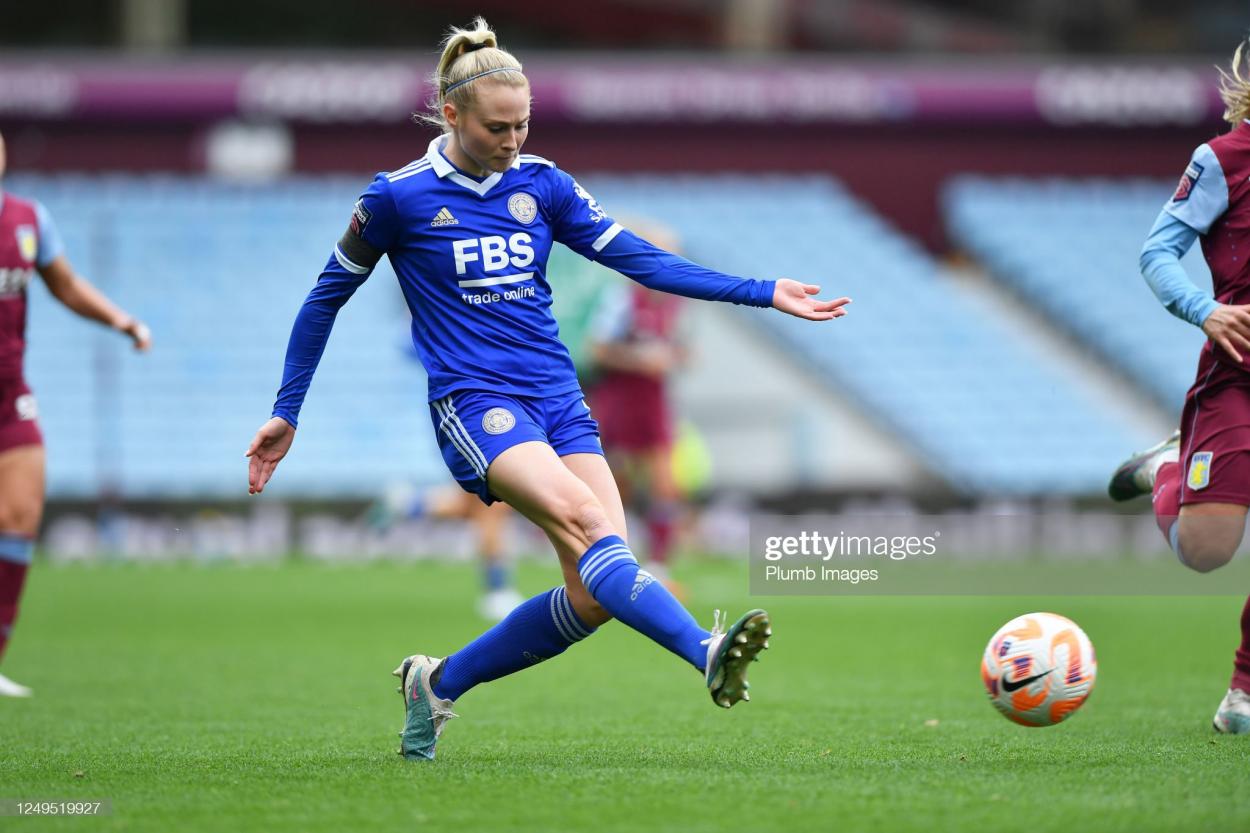 The Foxes had more shots than their West Midlands opponents (Photo by Plumb Images/Leicester City FC via Getty Images)