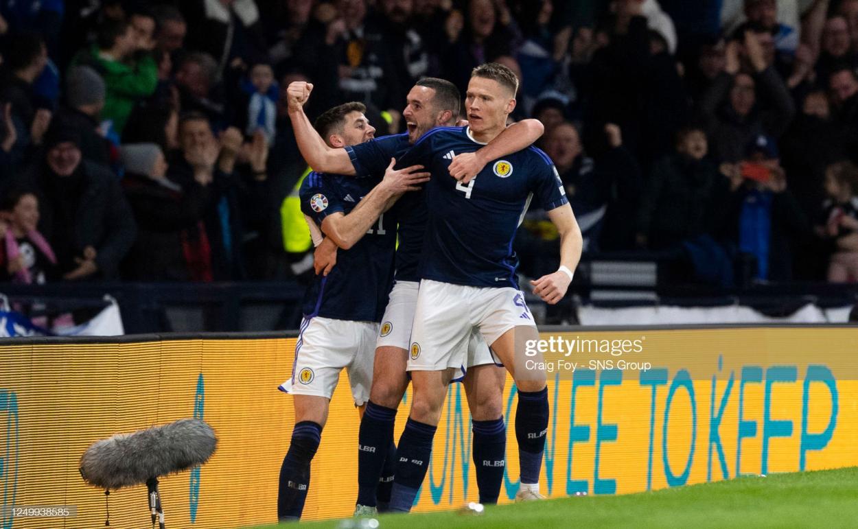 Scotland claimed a famous 2-0 win over Spain during the international break (Photo by Craig Foy/SNS Group via Getty Images)