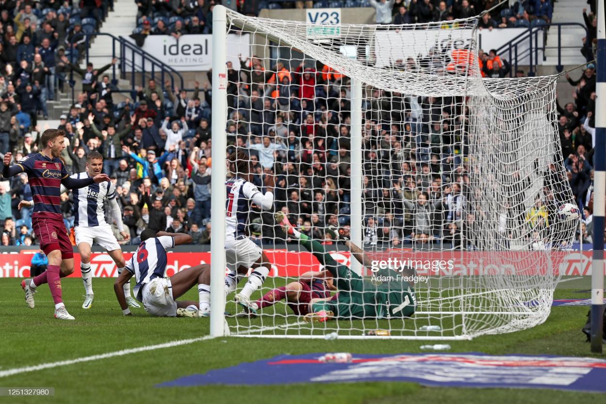 <strong><a  data-cke-saved-href='https://www.vavel.com/en/football/2023/03/07/championship/1139852-west-bromwich-albion-1-0-wigan-athletic-albions-play-off-hopes-still-intact-as-wigan-go-bottom.html' href='https://www.vavel.com/en/football/2023/03/07/championship/1139852-west-bromwich-albion-1-0-wigan-athletic-albions-play-off-hopes-still-intact-as-wigan-go-bottom.html'>West Brom</a></strong> made it 2-0 with just under 15 minutes played (Photo by Adam Fradgley/West Bromwich Albion FC via Getty Images)