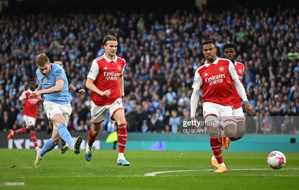 Man City Arsenal City Pick Arsenal Apart To Take Upper Hand In