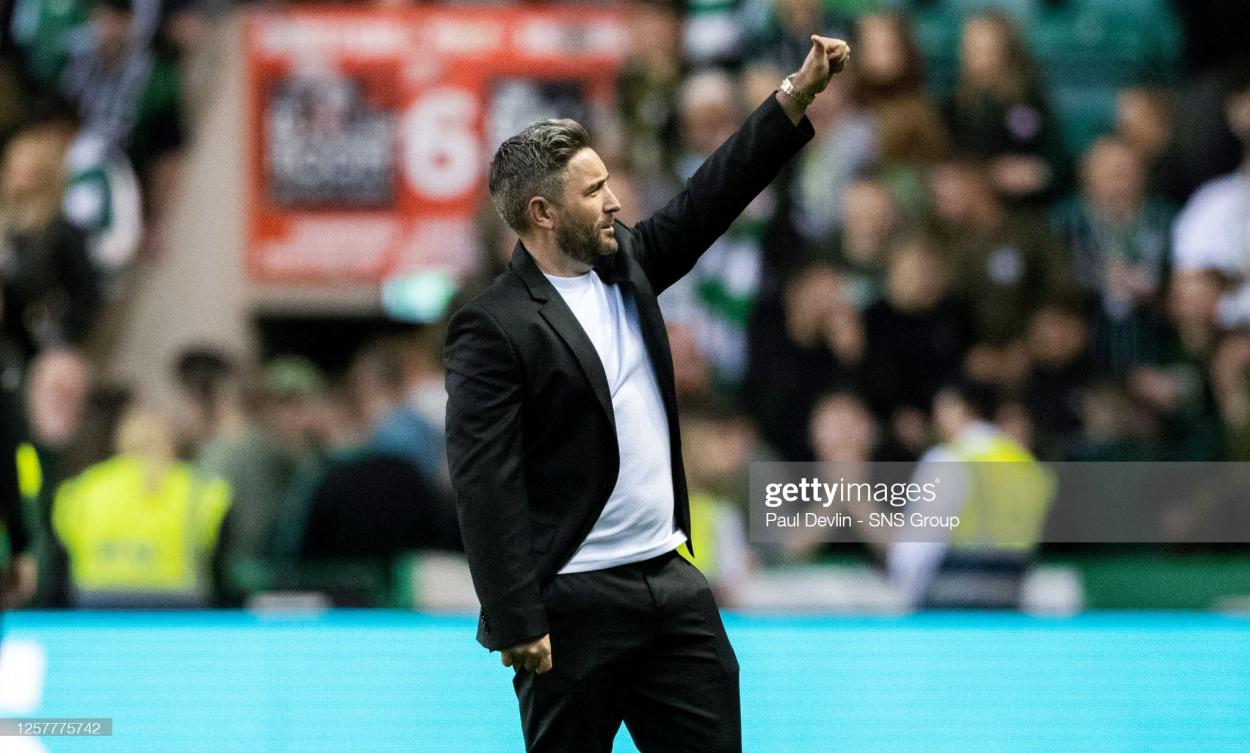 Lee Johnson was appointed Hibernian boss in 2022 (Photo by Paul Devlin/SNS Group via Getty Images)