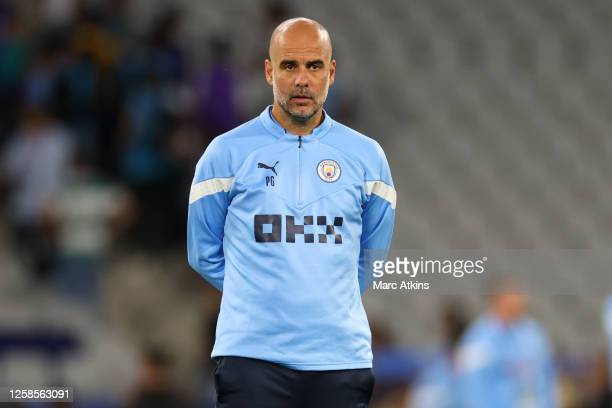Pep Guardiola (Photo by Marc Atkins/Getty Images)