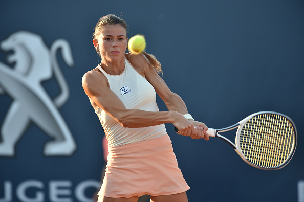 Giorgi is an incredibly aggressive player who likes to dictate play (Image: Tullio M. Puglia)