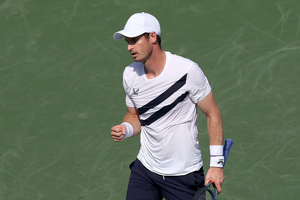 Murray beat Frances Tiafoe in his first round match (Image: Matthew Stockman)