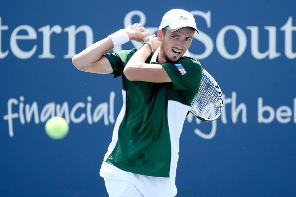 Medvedev was the runner-up in New York in 2019 (Image: Matthew Stockman)