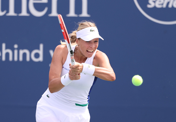 Kontaveit will look to dictate (Image: Al Bello)