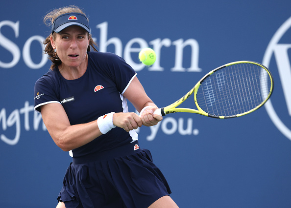 The US Open is the only Grand Slam where Johanna Konta has not reached the semifinal (Image: Al Bello)