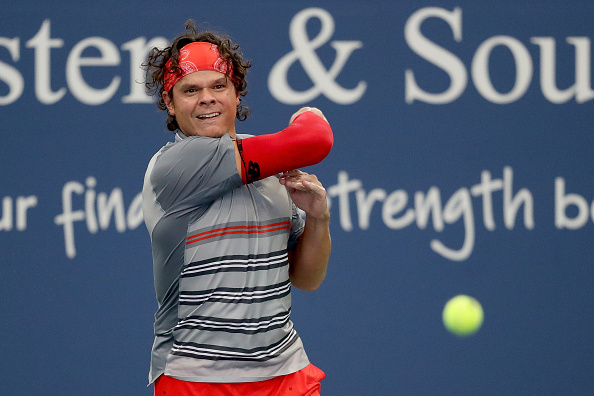 Raonic reached the final of the Western & Southern Open (Image: Matthew Stockman)