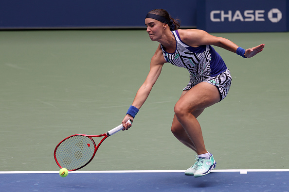 Kalinina was appearing in just her second Grand Slam main draw (Image: Al Bello)