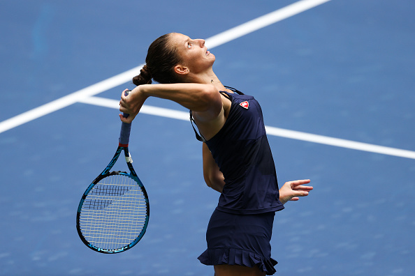 Pliskova's serve will play a significant part (Image: Al Bello)