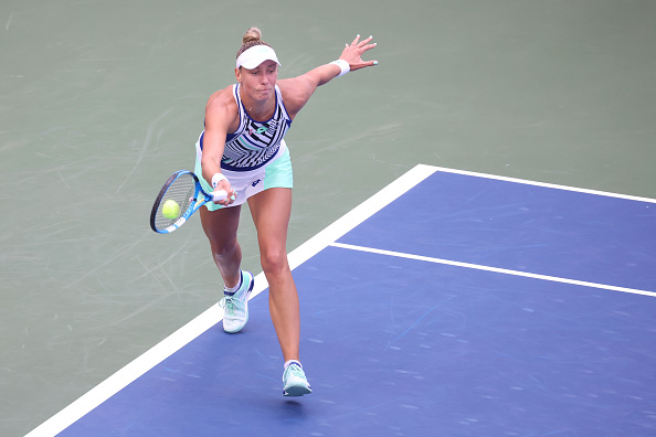 Wickmayer was unable to challenge Kenin too often (Image: Al Bello)