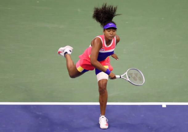 Osaka dominated Giorgi to book her spot in the third round/Photo: Al Bello/Getty Images 