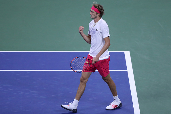 Zverev prevailed in four sets (Image: Matthew Stockman)