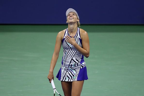 Mertens beat Sofia Kenin in the fourth round (Image: Matthew Stockman)