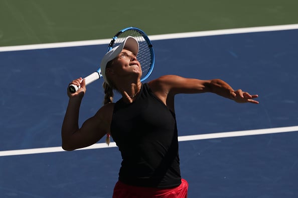 Putintseva in action (Image: Al Bello)