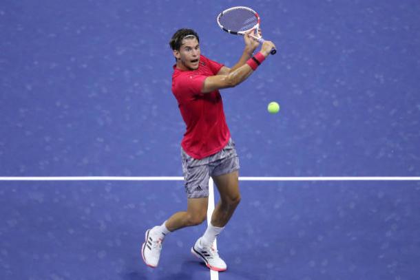 Thiem is rolling into tomorrow's semifinals, losing just 15 games in his last two matches/Photo: Matthew Stockman/Getty Images