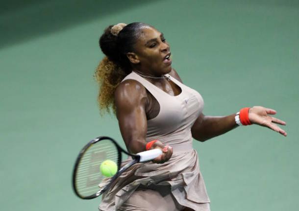 Williams couldn't hold her early advantage/Photo: Matthew Stockman/Getty Images