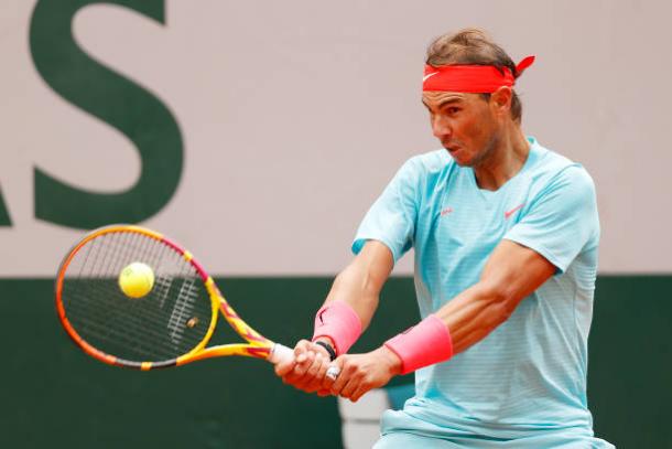 Nadal has had little difficulty over his first two rounds/Photo: Clive Brunskill/Getty Images