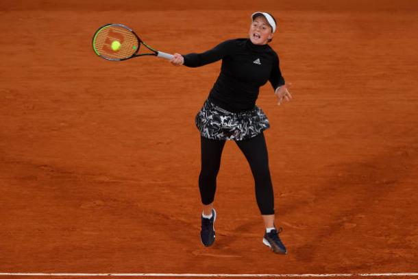 Ostapenko played a clean match throughout/Photo: Clive Brunskill/Getty Images