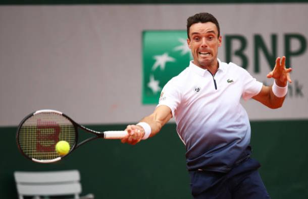 Bautista Agut let a fourth set lead slip away that could have forced a decisive set/Photo: Julian Finney/Getty Images