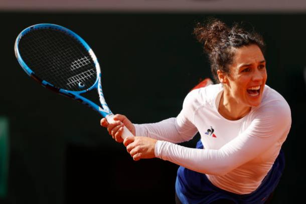 Trevisan is into a major quarterfinal for the first time, her Cinderella run continuing/Photo: Clive Brunskill/Getty Images