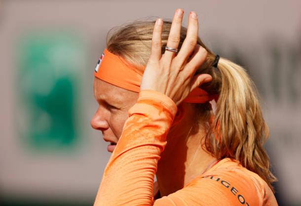 Bertens was left scratching her head after an earlier-than-expected exit/Photo: Clive Brunskill/Getty Images