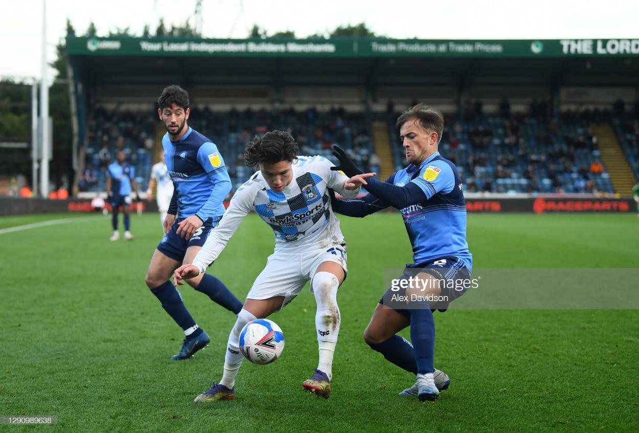 Ainsworth faced Robins' Coventry side at every level of the EFL up to Championship level whilst in charge of Wycombe (Photo by Alex Davidson/Getty Images)