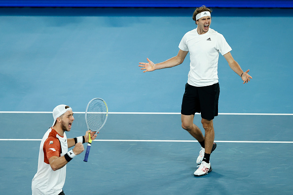 Zverev and Struff will once again be the headliners for Team Germany in the ATP Cup (Darrian Traynor/Getty Images)