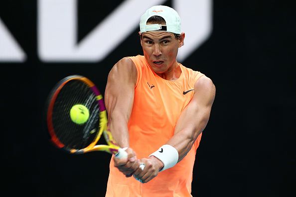 Nadal hopes his back can hold up for these two weeks (Mark Metcalfe/Getty Images)