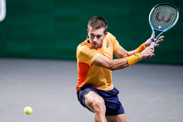 Couric's main weapon from the baseline will be his backhand/Photo: Henk Seppen/BSR Agency/Getty Images