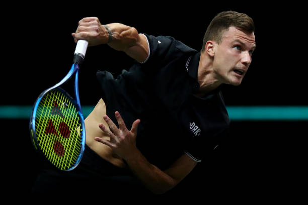 Fucsovics has lost one set all week/Photo: Dean Mouhtaropoulos/Getty Images