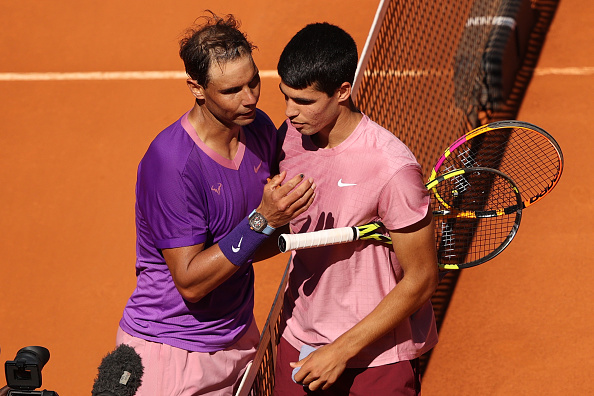 Nadal and Alcaraz's first match was one to remember but for different reasons (Clive Brunskill/Getty Images)