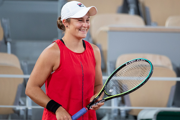 Barty is back at Roland Garros for the first time since winning the title (Image: Tim Clayton via Getty)