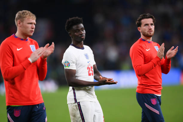 Ramsdale was in England's Euro 2020 squad (Photo by Laurence Griffiths via Getty Images)