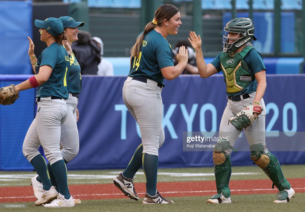 Australia is in the win column for the first time in Tokyo/Photo: Koji Watanabe/Getty Images