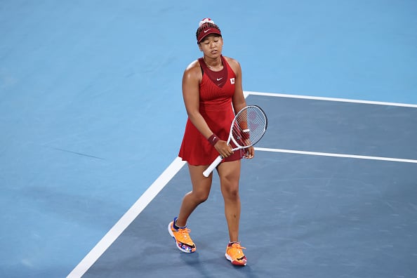 Naomi Osaka just did not find her rhythm at all in the match (Clive Brunskill/Getty Images)