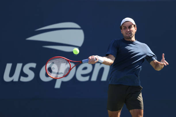 Karatsev is looking for another deep run at a hard court major following his semifinal showing at the <strong><a href='https://vavel.com/en-us/tennis-usa/2021/08/30/1084222-2021-us-open-womens-draw-preview.html'>Australian Open</a></strong>/Photo: Matthew Stockman/Getty Images