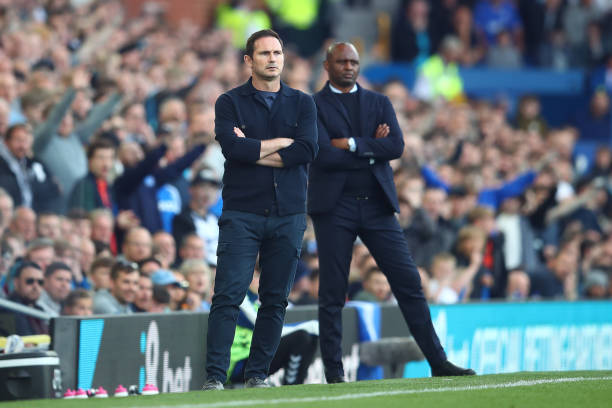 Lampard y Vieira en un Everton - Crystal Palace / Fuente: Getty Images