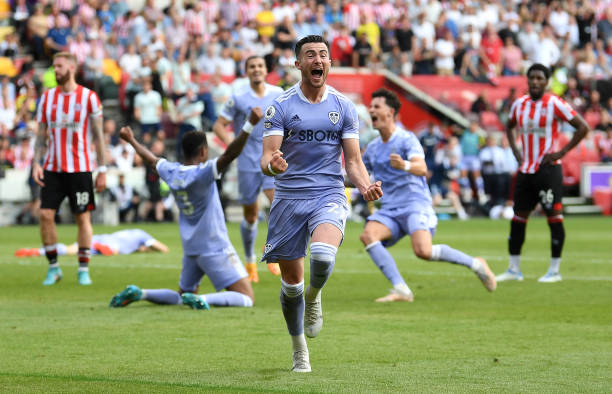 Harrison celebrando el gol que sellaba la permanencia/ Imagen: Getty Images        