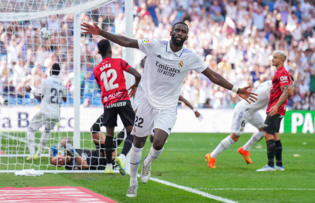 Rüdiger, autor del gol del último choque entre Real Madrid y Mallorca || Gettyimages
