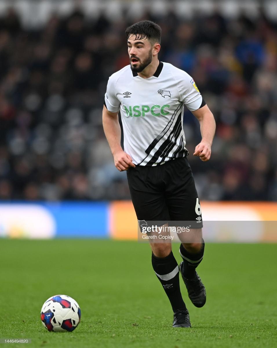 Eiran Cashin in action for Derby's (Gareth Copley, Getty images)