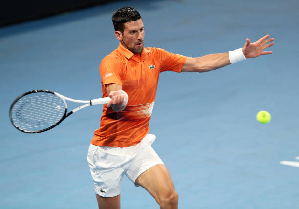 Novak Djokovic llega a la final en un gran estado de forma. Fuente: GettyImages