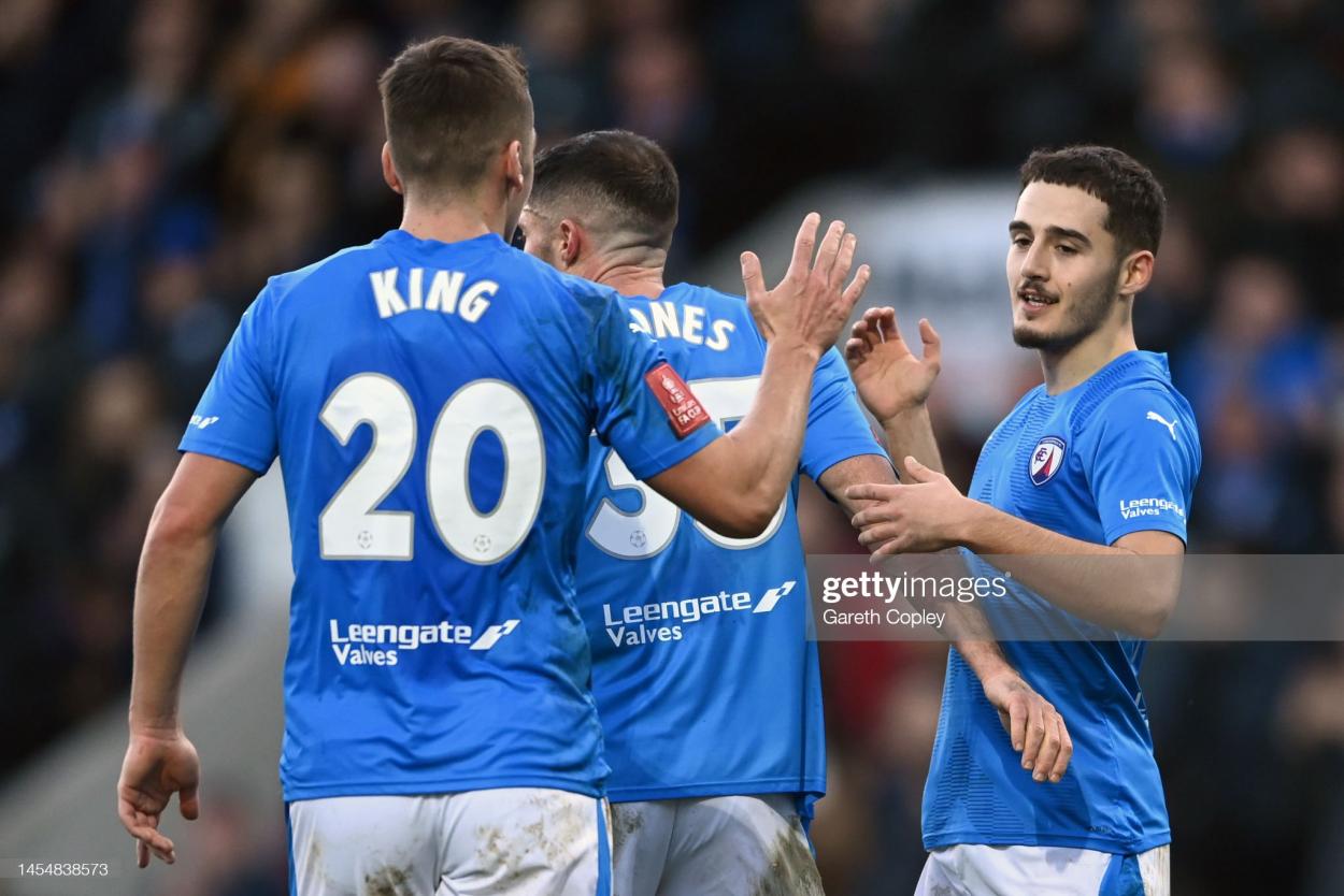 The Spireites managed a third-place finish this season (Photo by Gareth Copley/Getty Images)