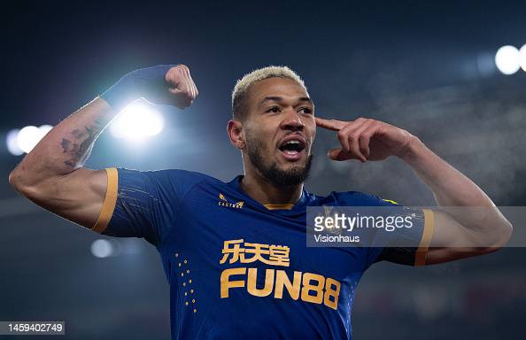 Joelinton scored the only goal in the first leg