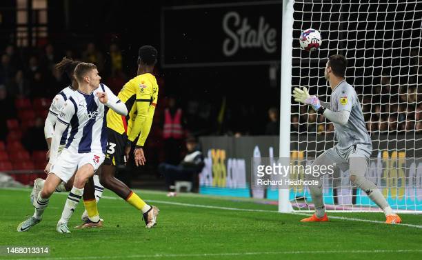 Conor Townsend scores <strong><a  data-cke-saved-href='https://www.vavel.com/en/football/2022/12/15/championship/1132143-west-brom-vs-rotherham-united-efl-championship-preview-gameweek-23-2022.html' href='https://www.vavel.com/en/football/2022/12/15/championship/1132143-west-brom-vs-rotherham-united-efl-championship-preview-gameweek-23-2022.html'>West Brom</a></strong>'s first goal/Photo: Richard Heathcote/Getty Images