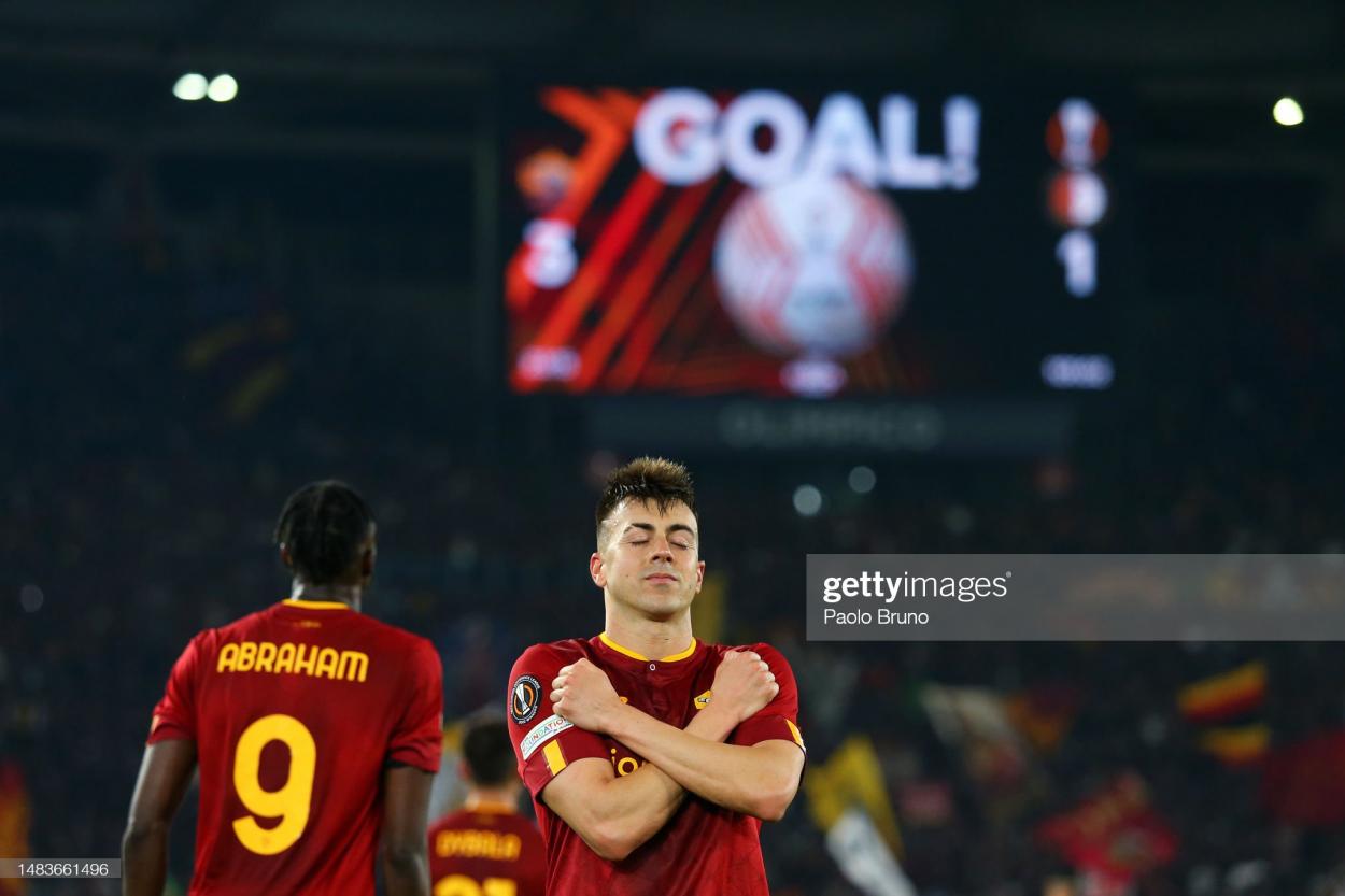 Stephan El Shaarawy had a quiet night and was subbed on and then off, but more crucially scored his side's third. (Photo by Paolo Bruno/Getty Images)