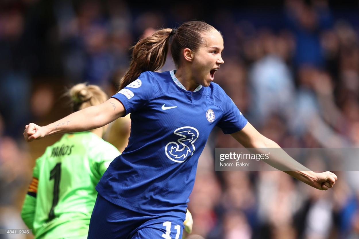 Reiten has recorded 9 assists in the WSL this season (Photo by Naomi Baker/Getty Images)