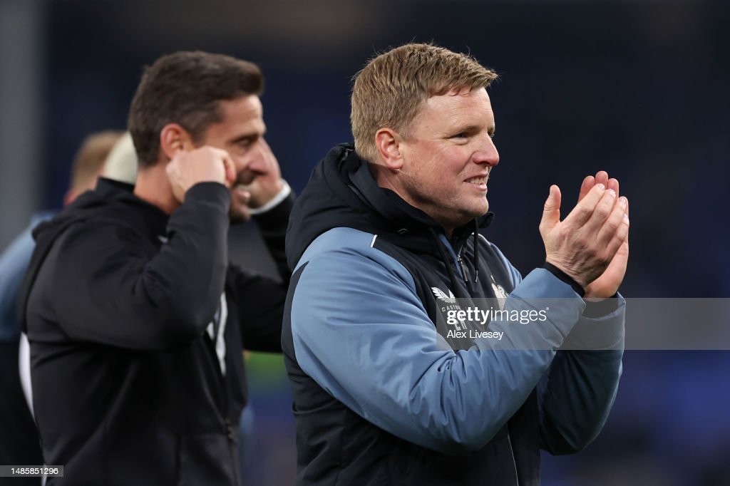 Eddie Howe and Jason Tindall (Photo by Alex Livesey via GettyImages)